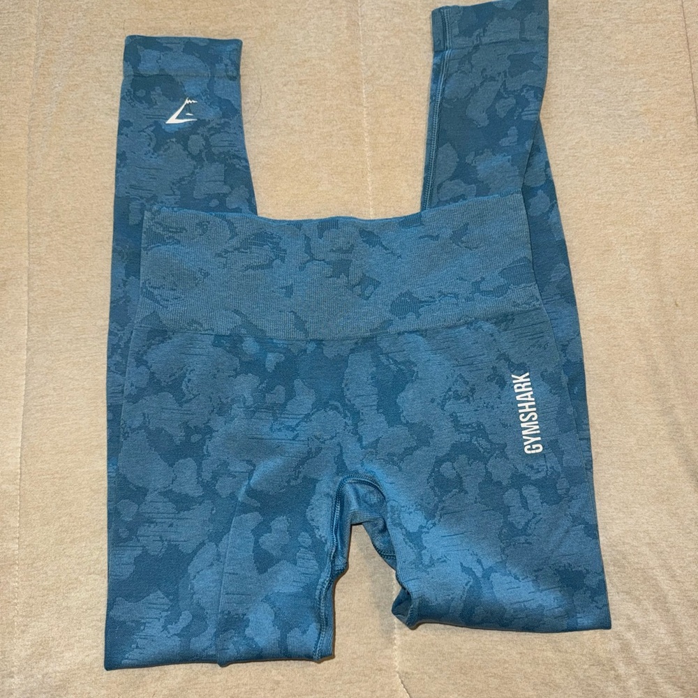 Gymshark Adapt Camo Teal Leggings